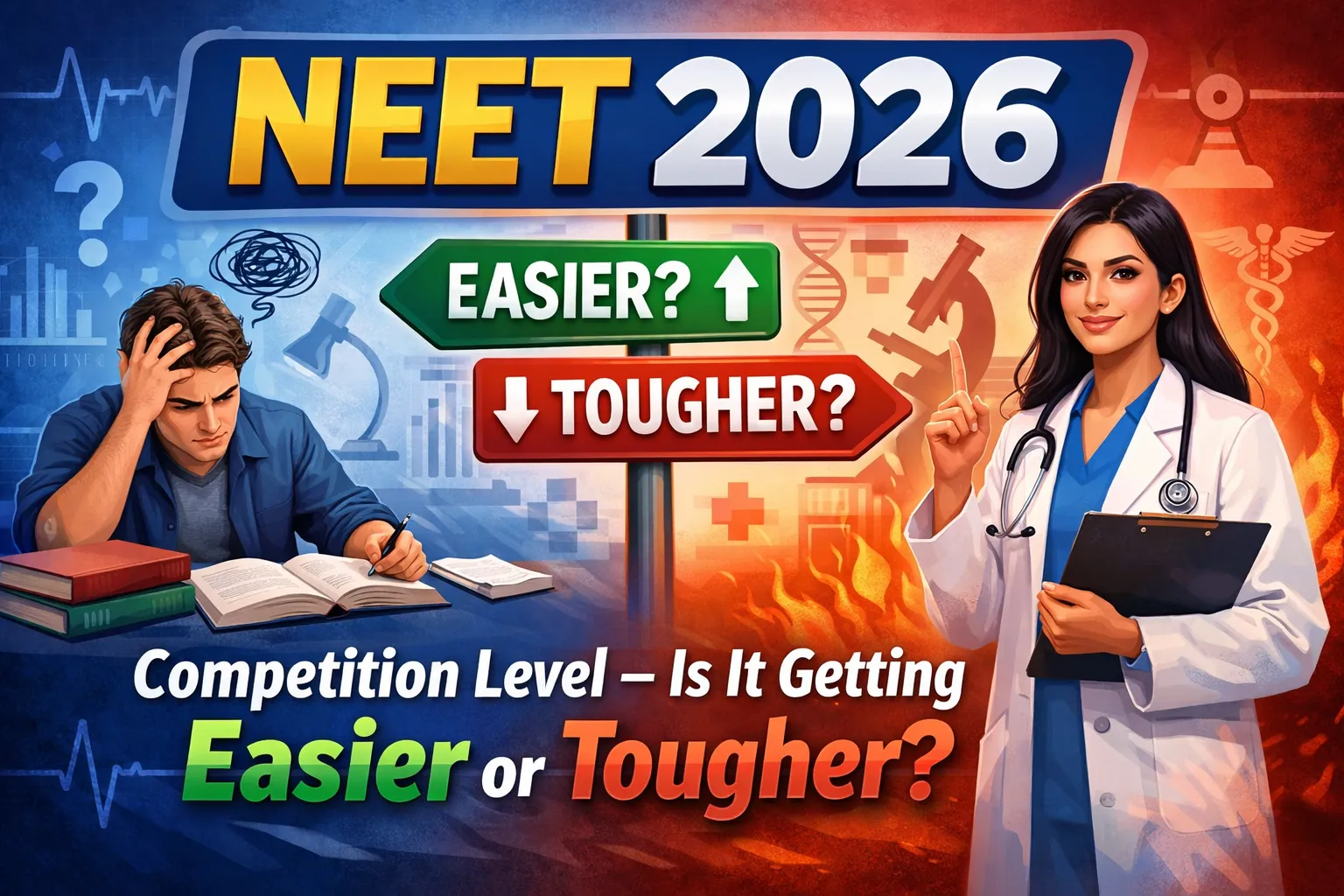 Is the NEET 2026 Competition Getting More Difficult or Easier?